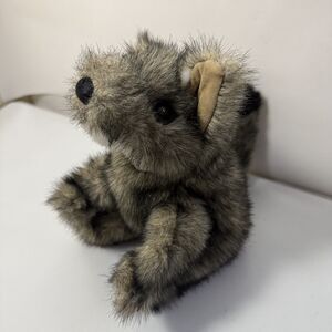 Folkmanis Puppet Small Coyote Hand Plush 9” Stuffed Puppeteer Critter Realistic